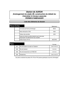 Enquête publique Stade 2B - Permis D'aménager