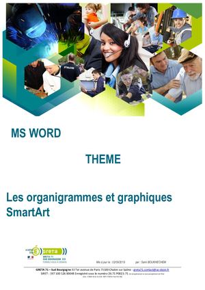 WORD 2010 - Dossier N°16 Les Organigrammes