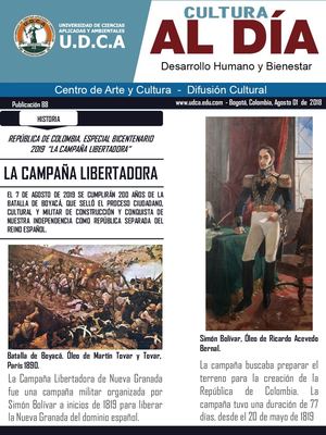 U.D.C.A - CULTURA AL DÍA NO. 88