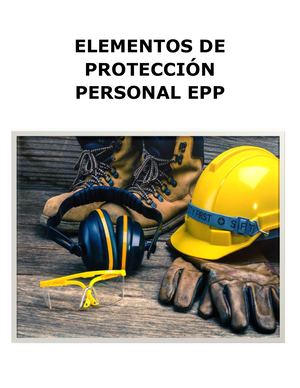 Elementos De Protección Personal Epp