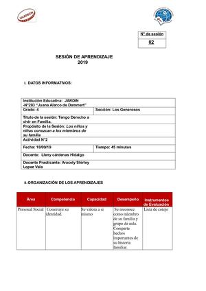 Sesion De La Familia