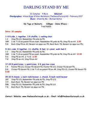 Line dance - Darling stand by me