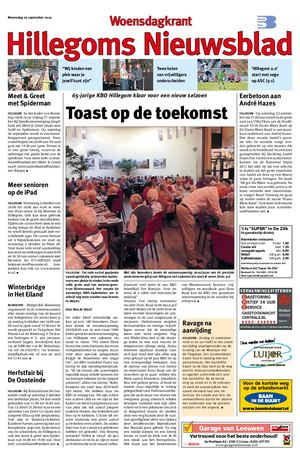 Hillegoms Nieuwsblad 25 09 2019