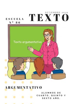 Texto Argumentativo