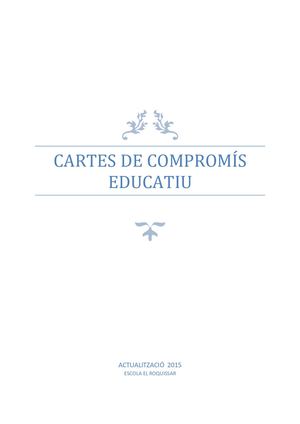 Carta Compromís Educatiu