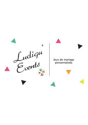 LUDIQU'EVENTS - Catalogue Wedding Planner