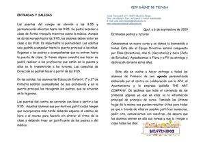 Díptico Comienzo Curso