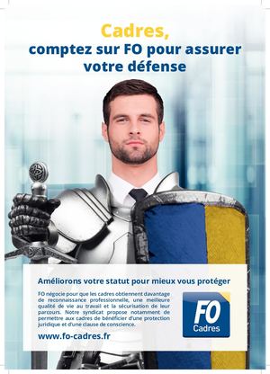 Affiche Fo Cadres Defense Statut Cadre Exe