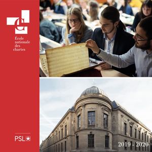 Brochure 2019-2020 de l'École nationale des chartes