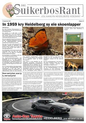 Suikerbosrant - Uitgawe 19 13 September