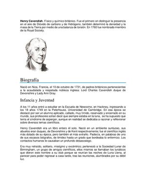 Henry Cavendish