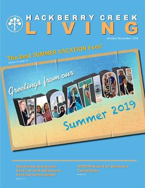 Hackberry Creek Living - Oct/Nov 2019