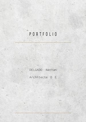 Portfolio Nathan Delgado