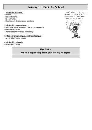 Back To School Calameo