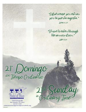 Prince of Peace Catholic Church Weekly Bulletin