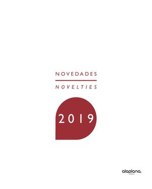 Catalogo Alaplana Cevisama 2019