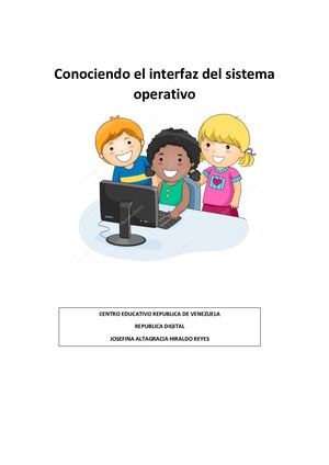 Conociendo El Interfaz Del Sistema Operativo