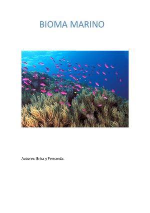Bioma Marino Bri Y Fer