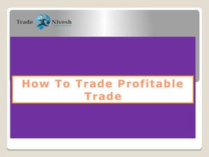 Calaméo - Trade Nivesh