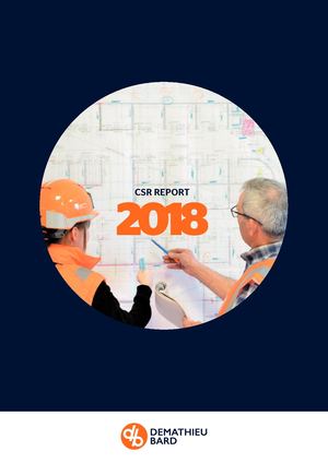 DEMATHIEU BARD - Rapport RSE 2018 - UK