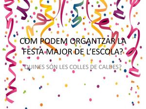 Quines Son Les Colles De Caldes P5b