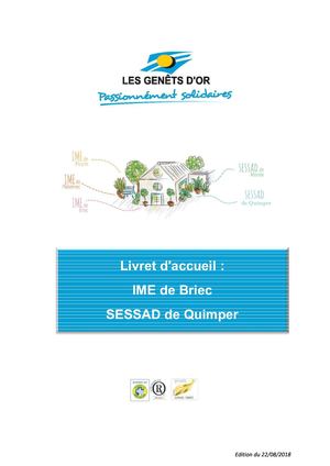 Livret Accueil Ime Briec
