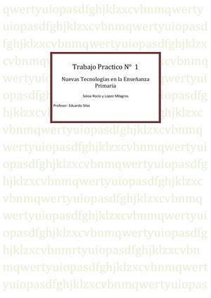 Trabajo Practico 1 Nuevas Tecnologias