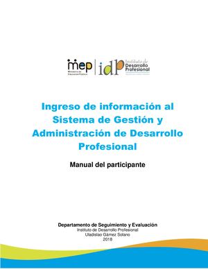 Manual Para El Rol Participante Sigad 2019