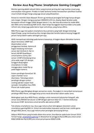 Review Asus Rog Phone