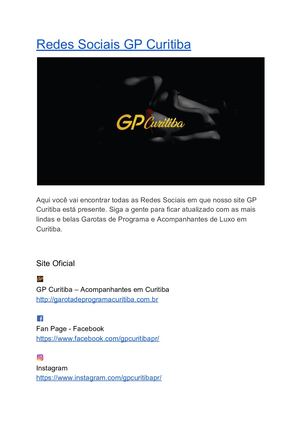 Redes Sociais Gp Curitiba
