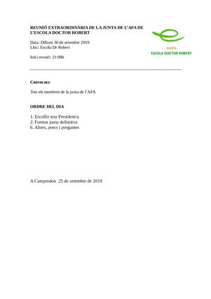 Od Afa 30 Setembre 2019