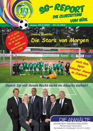 SG Report vom 04.10.2019