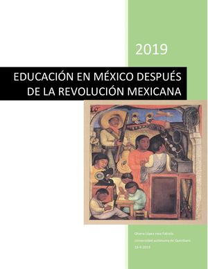 ESCUELAS RURALES EN MÉXICO