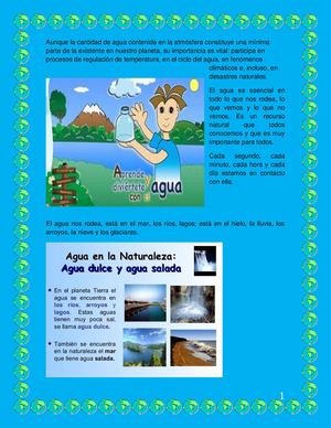 Ciclo Del Agua 1 Calameo Entorno Virtual