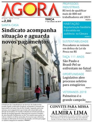 Jornal Agora - Edição 12461 - 1º de Outubro de 2019
