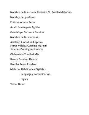 Habilidades Digitales 2