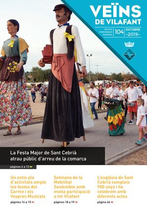Revista Veïns núm. 104 - octubre 2019