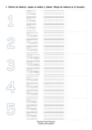 Ejercicios Números en inglés (I)