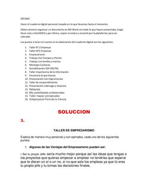 Trabajos Para El Cuaderno Digital 10°terminado