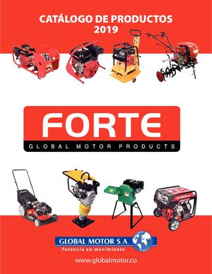 Catálogo Global Motor -  Precios