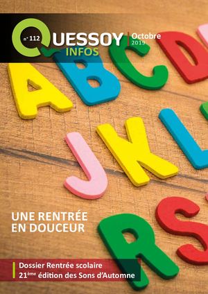 Magazine Quessoy Infos n°112 octobre 2019
