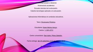 Diccionario Pictórico