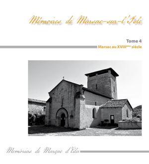 T4 - Marsac au XVIIIème siècle