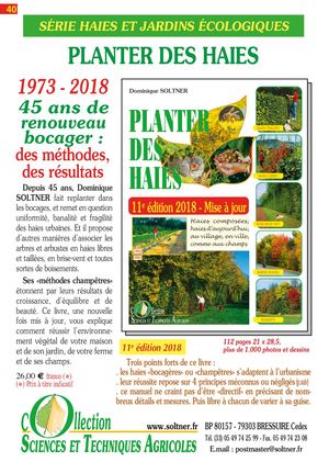 Planter Des Haies - de Dominique Soltner