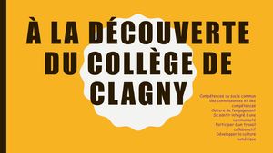 A La Découverte Du Collège De Clagny