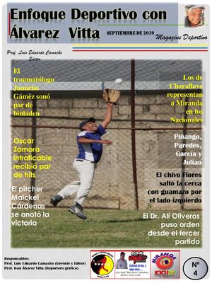 Enfoque Deportivo con Alvarez Vitta Septiembre 2019