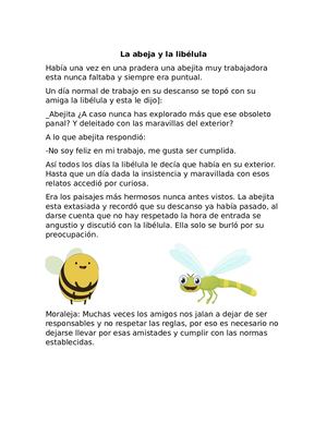 La Abeja Y La Libelula