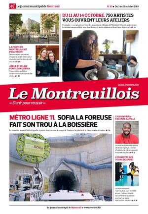 Le Montreuillois n°83 - du 3 au 16 octobre