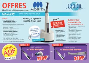 Offre Morita Automne Hiver Adf 2019