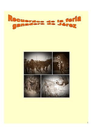 La Feria Del Ganado De Jérez